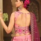 Lehenga Choli Silk Magenta Embroidered Lehenga Choli