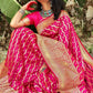 Traditional Saree Banarasi Silk Magenta Weaving Saree