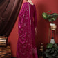 Salwar Suit Silk Magenta Embroidered Salwar Kameez