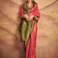 Classic Silk Magenta Weaving Saree