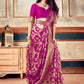 Contemporary Silk Magenta Weaving Saree