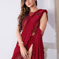 Trendy Saree Imported Maroon Broches Saree