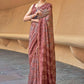 Classic Cotton Maroon Print Saree