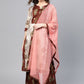 Palazzo Salwar Suit Poly Silk Maroon Print Salwar Kameez