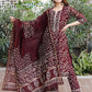 Pant Style Suit Chanderi Maroon Lace Salwar Kameez