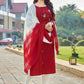 Pant Style Suit Viscose Maroon Embroidered Salwar Kameez