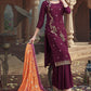 Floor Lenght Salwar Suit Silk Viscose Maroon Digital Print Salwar Kameez