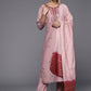 Salwar Suit Silk Blend Mauve Embroidered Salwar Kameez