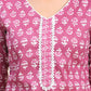 Salwar Suit Cotton Mauve Print Salwar Kameez