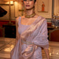 Contemporary Silk Mauve Weaving Saree