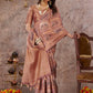 Trendy Saree Cotton Mauve Digital Print Saree