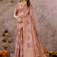 Trendy Saree Cotton Mauve Digital Print Saree