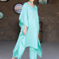 Salwar Suit Cotton Turquoise Fancy Work Salwar Kameez