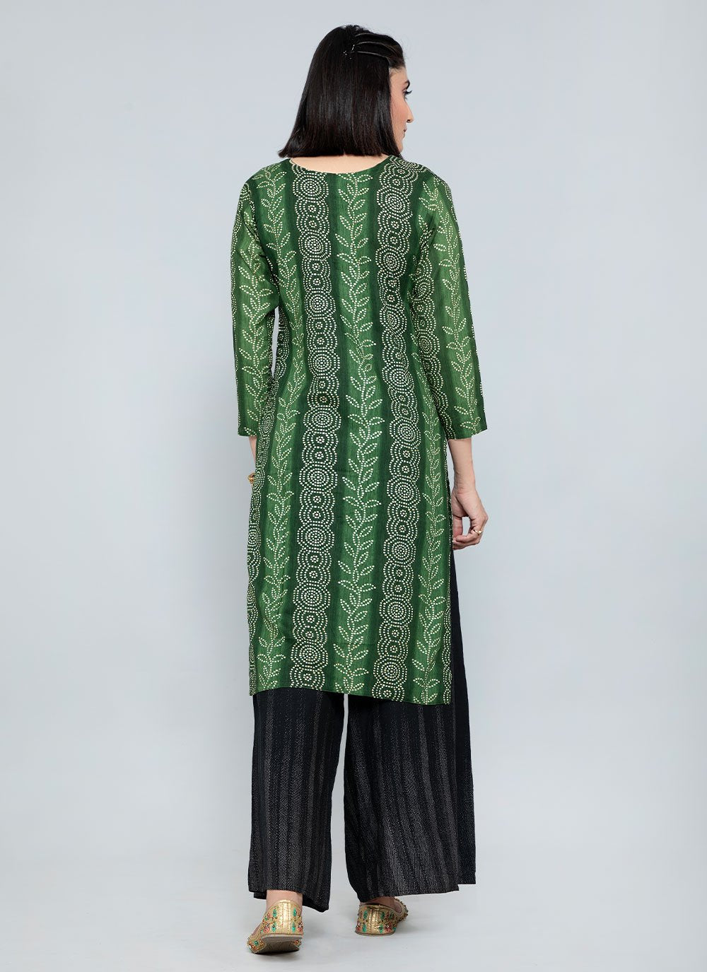 Casual Kurti Rayon Green Mirror Kurtis