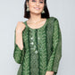 Casual Kurti Rayon Green Mirror Kurtis