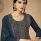 Trendy Suit Chinon Morpeach Embroidered Salwar Kameez