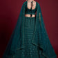 A Line Lehenga Georgette Morpeach Dori Work Lehenga Choli
