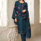 Salwar Suit Chinon Morpeach Sequins Salwar Kameez