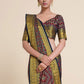 Trendy Saree Art Silk Uppada Silk Multi Colour Zari Saree