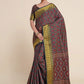 Trendy Saree Art Silk Uppada Silk Multi Colour Zari Saree