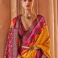 Trendy Saree Silk Multi Colour Patch Border Saree