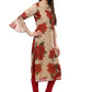 Casual Kurti Chanderi Multi Colour Digital Print Kurtis