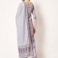 Straight Salwar Suit Muslin Multi Colour Embroidered Salwar Kameez