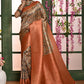 Contemporary Banarasi Silk Multi Colour Woven Saree