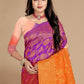 Contemporary Georgette Multi Colour Weaving Saree