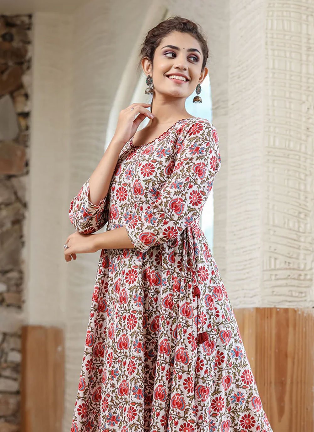 Multi coloured kurtis on sale