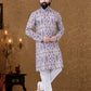 Kurta Pyjama Cotton Multi Colour Digital Print Mens