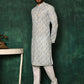 Kurta Pyjama Cotton Multi Colour Chikankari Work Mens