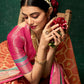 Contemporary Cotton Silk Multi Colour Patch Border Saree