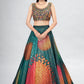 Lehenga Choli Art Silk Multi Colour Digital Print Lehenga Choli