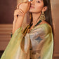 Classic Jacquard Multi Colour Digital Print Saree
