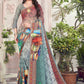 Contemporary Weight Less Multi Colour Digital Print Saree