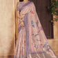 Designer Organza Multi Colour Digital Print Saree