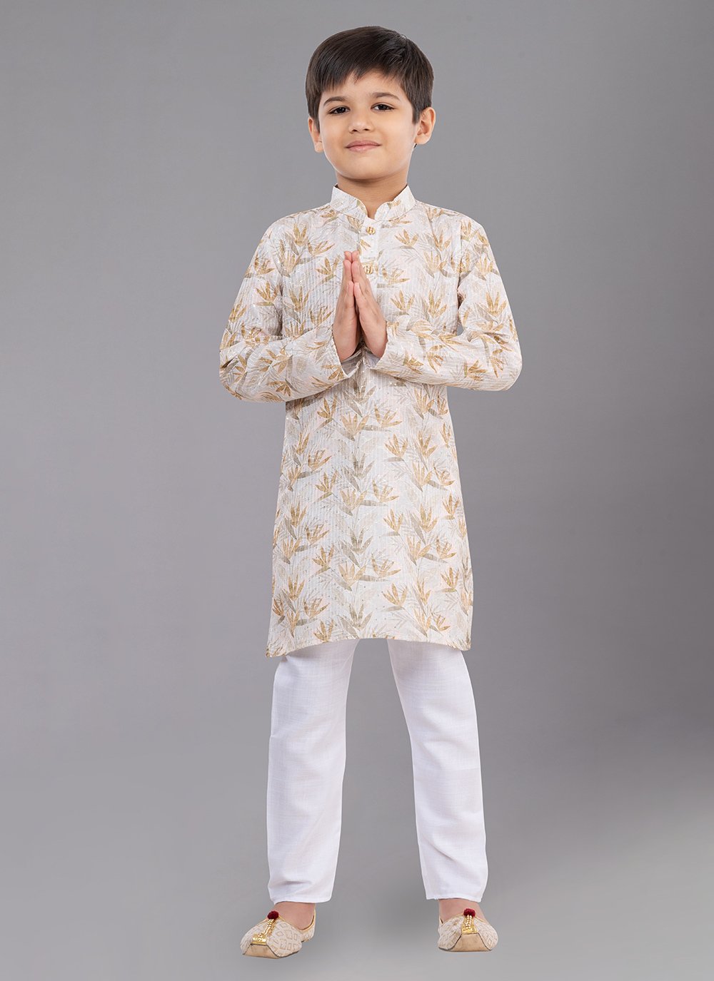 Kurta Pyjama Polyester Multi Colour Digital Print Kids