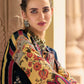 Palazzo Salwar Suit Silk Multi Colour Digital Print Salwar Kameez
