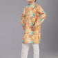 Kurta Pyjama Polyester Multi Colour Digital Print Kids