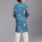 Kurta Pyjama Polyester Multi Colour Digital Print Kids