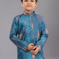 Kurta Pyjama Polyester Multi Colour Digital Print Kids