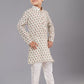 Kurta Pyjama Polyester Multi Colour Digital Print Kids