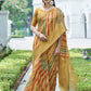 Casual Linen Multi Colour Digital Print Saree