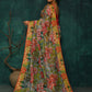 Designer Fancy Fabric Multi Colour Digital Print Saree