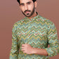 Kurta Pyjama Cotton Multi Colour Digital Print Mens