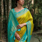 Trendy Saree Kanjivaram Silk Multi Colour Woven Saree