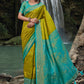 Trendy Saree Kanjivaram Silk Multi Colour Woven Saree