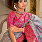 Classic Banarasi Silk Multi Colour Jacquard Work Saree