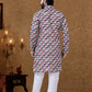 Kurta Pyjama Cotton Multi Colour Digital Print Mens